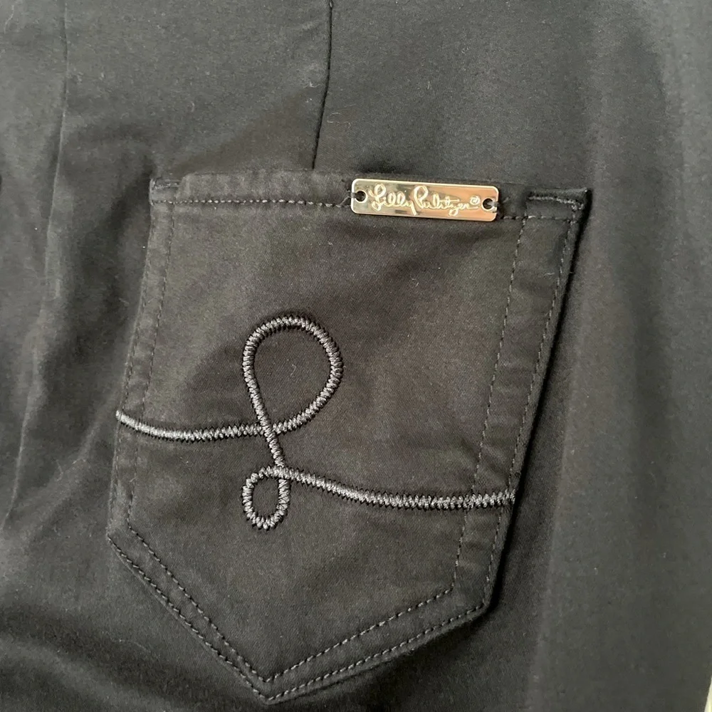 LILLY Pulitzer Ocean Cay High Rise Crop Pants - Picture 4 of 9